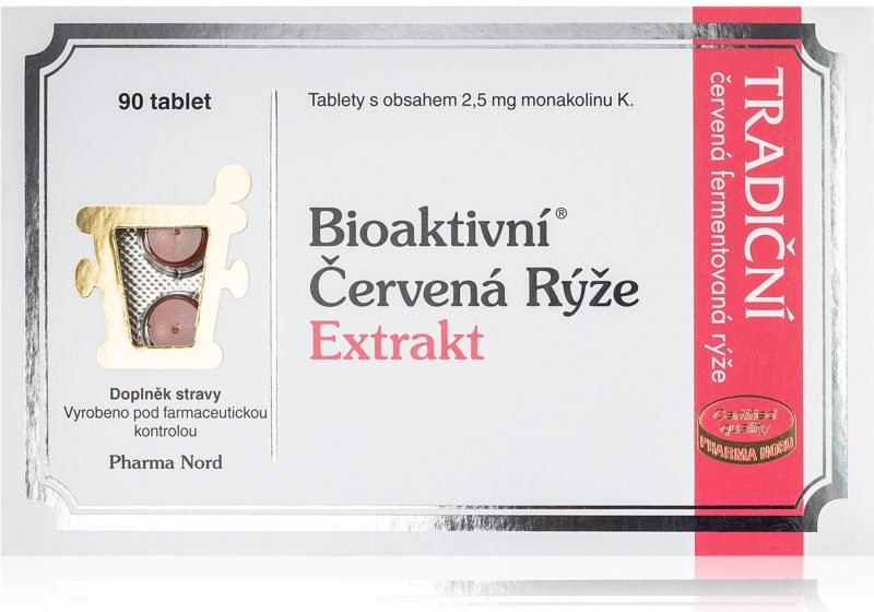 Bioaktivní Červená Rýže Extrakt 90 tablet