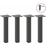 Omaxi 956157 Nohy ke konferenčnímu stolku 4 ks antracitové 30-32 cm ocelové – Zbozi.Blesk.cz