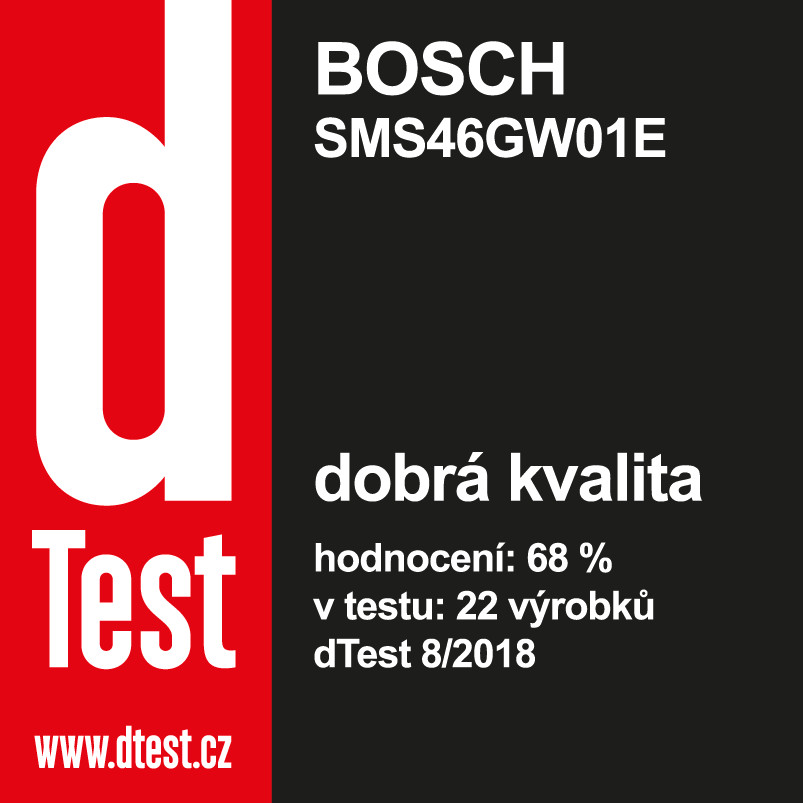 Bosch SMS46GW01E od 9 490 Kč Heureka.cz
