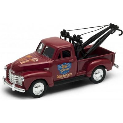 Welly Chevrolet Tow Truck 1953 model modrá 1:34 – Zboží Mobilmania