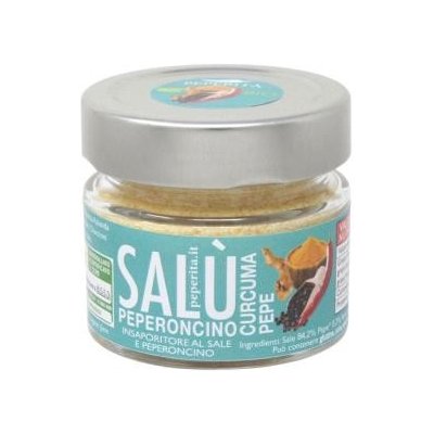 Azienda Agricola Rita Salvadori Mořská sůl s feferonkou kurkumou a pepřem Peperita Bio 95 g