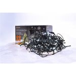 Solight LED venkovní vánoční řetěz 100 LED 10m přívod 3m 8 funkcí časovač IP44 studená bílá 1V101-W – Sleviste.cz