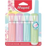 Maped Fluo Peps Pastel 4 ks – Zboží Živě