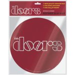 CurePink: | Podložka na talíř gramofonu The Doors: Logo (průměr 30,5 cm) [GP85860] – Zbozi.Blesk.cz