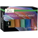 Grafix Akrylové metalické barvy sada x ml – Hledejceny.cz