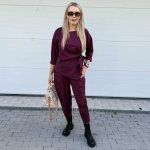 Trendy souprava Elegant burgundy – Hledejceny.cz