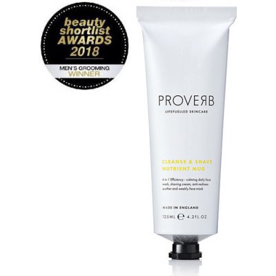 Proverb Cleanse Shave Nutrient Mud 125 ml – Zboží Mobilmania