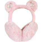 Plyšové klapky na uši Glitter teddy Růžové – Hledejceny.cz