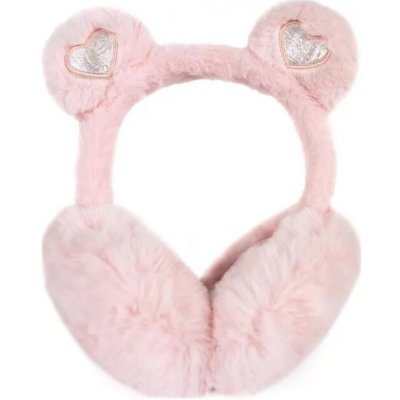 Plyšové klapky na uši Glitter teddy Růžové – Hledejceny.cz