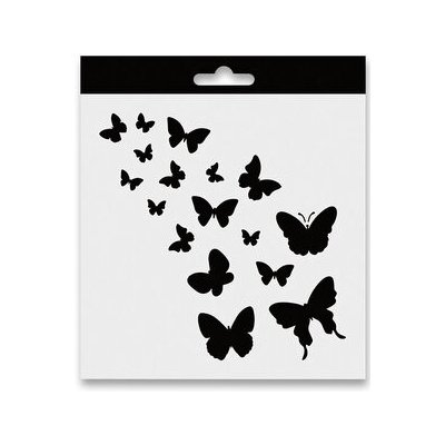 AladinE Plastová šablona Duo Motýlí baletka 28 x 28 cm – Sleviste.cz