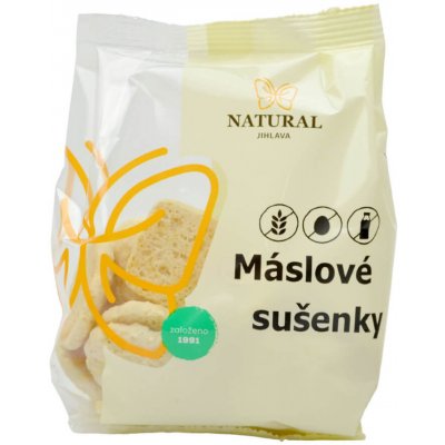 Natural Jihlava Sušenky máslové 100 g – Zboží Dáma