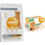 Iams for Vitality Cat Adult Indoor Chicken 2 x 10 kg – Hledejceny.cz