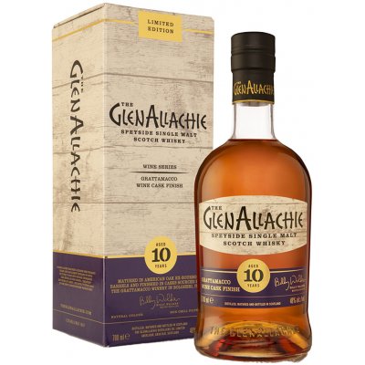 GlenAllachie 10y Grattamacco 48% 0,7 l (karton) – Hledejceny.cz