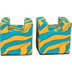 Horsity Pěnové stojany na kavalety 20x20x20 cm 2 ks orange turquise – Hledejceny.cz