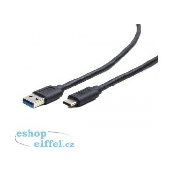 Gembird KAB051336 USB 3.0 AM na Type-C kabel (AM/CM), 1,8m, černý