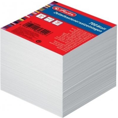 Herlitz Špalíček papírový 9x9x9 cm, nelepený, bílý, 700 lístků – Hledejceny.cz