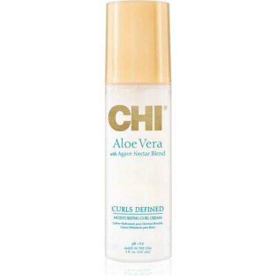 CHI Aloe Vera Moisturizing Curl Cream bezoplachový sprej pro vlnité a kudrnaté vlasy 147 ml – Hledejceny.cz