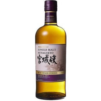 Nikka Miyagikyo Single Malt Rum Wood Finish 46% 0,7 l (holá láhev)