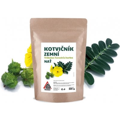 VALKNUT Kotvičník zemní nať Tribulus terrestris 500 g – Zboží Dáma