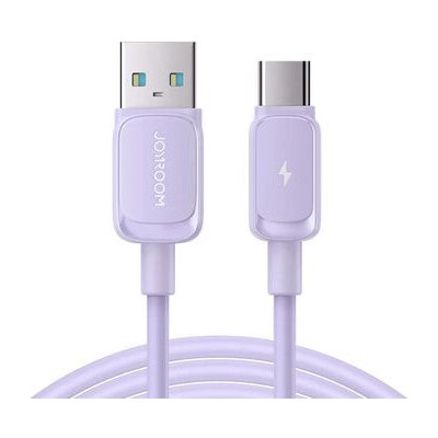 Joyroom S-AC027A14 Nabíjecí USB-A (M) - USB-C (M) 3A, 1.2m, fialový – Zboží Mobilmania