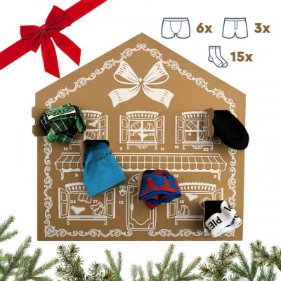 Trenýrkárna 24TXV1 Pánský adventní kalendář XL – Hledejceny.cz