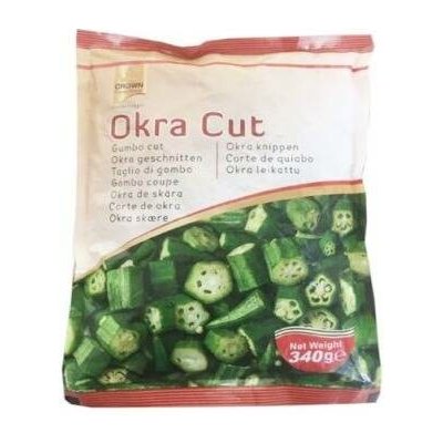 Crown Mražená Okra Cut 340 g – Zboží Dáma