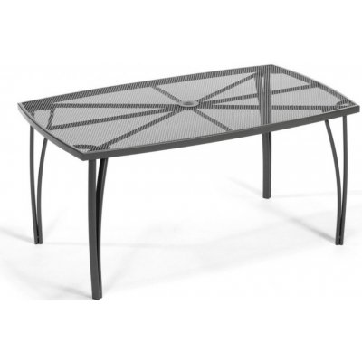 Vikio Zahradní kovový stůl 150x90cm V125 antracit – Hledejceny.cz