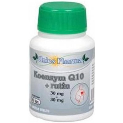 Unios Pharma Unios Pharma Koenzym Q10 30 mg+rutin 60 kapslí – Zboží Mobilmania