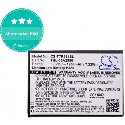 Baterie pro TP-Link M7350, 1900mAh, Li-ion, 3.8V, TBL-55A2550, HQ – Zboží Živě