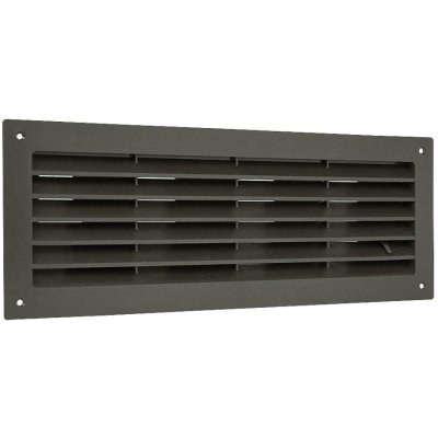 Vents do dveří 368 x 130 mm MV350R s regulací hnědá – Sleviste.cz