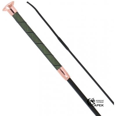 Whip&Go bič drezurní SOFT PICOT Černá/Neon zelená – Zboží Mobilmania