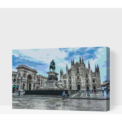 Vymalujsisam.cz Malování podle čísel Katedrála Duomo di Milano 2 – Zboží Mobilmania
