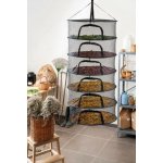 Skládací závěsná sušicí síť Clever Grow se zipem - 6 pater, 60x130 cm – Hledejceny.cz