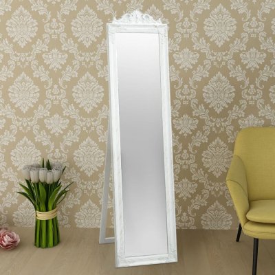 vidaXL Marketos barokní styl 160 x 40 cm bílé – Hledejceny.cz
