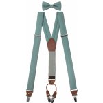 Avantgard set 886-986163 eukalyptová tmavě hnědá kůže – Zboží Dáma