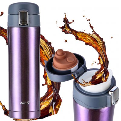 Nils Termohrnek odstíny fialové 500 ml – Zboží Dáma
