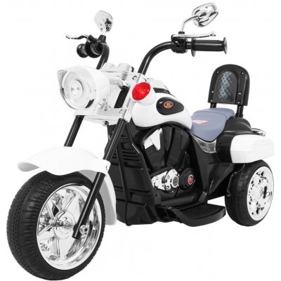 Ramiz elektrická motorka Chopper bílá – Zboží Mobilmania