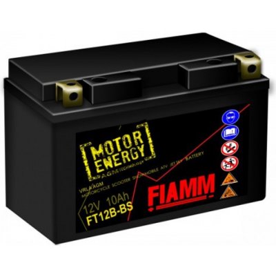 BATERIA FIAMM MOTO 12V 8Ah 110A FTX9-BS