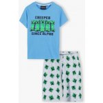 Chlapecké pyžamo Minecraft modrá – Sleviste.cz