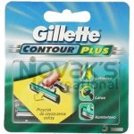 Gillette Contour Plus 5 ks – Hledejceny.cz