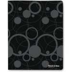 Karton P+P Black & White 4 kroužkový pořadač PP 2 cm černý – Zboží Živě