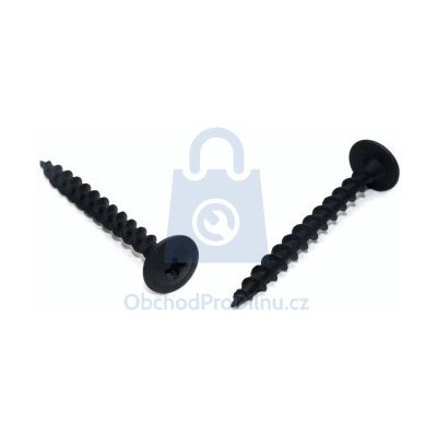 Vrut do sádrokartonu rámová hlava, COARSE, PH drážka, fosfátovaný 4,2 x 45, balení 500 ks – Hledejceny.cz