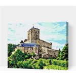 Painting Queens Hrad Kost 40 x 50 cm vypnuté plátno na rám – Hledejceny.cz