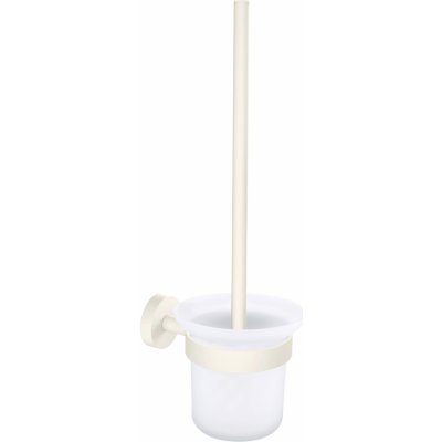 Tesa Souprava WC štětky s nástěnným držákem Moon matná bílá 11 x 38 cm – Hledejceny.cz