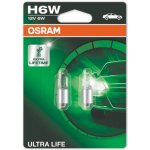 Osram Ultra Life H6W 12V 6W BAX9s 2 ks – Hledejceny.cz