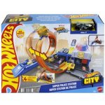 Mattel HOT WHEELS City super policejní stanice herní set s autíčkem – Zboží Mobilmania