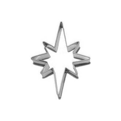 Vykrajovátko hvězdička 8 cípů 17x24 mm Smolík – Hledejceny.cz