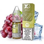 X4 Bar Juice Chladivé hroznové víno 10 ml 20 mg – Sleviste.cz