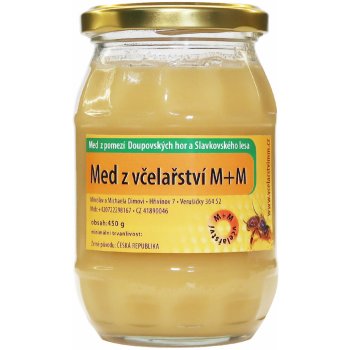 Včelařství M+M med pastový 450 g