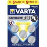 Varta CR 2025 5ks 6025101415 – Zboží Živě